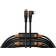 Tether Tools Pro Optima 10G USB-C to USB-C Straight to Right 31ft Non-Reflective Black