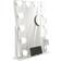 Homcom Hollywood Sminkspegel 12 LED Belysning 37 x 46 cm Vitram Bordsspegel
