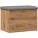 vidaXL Artisan Oak 62x42x45 cm Storage Bench