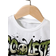 Shein Tween Boys' Letter Graphic Print Short Sleeve T-Shirt And Shorts Set