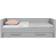 Woood Dennis Bed Drawer Concrete Grey