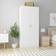 vidaXL Engineered Wood High Gloss White Wardrobe 90x200cm