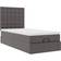 vidaXL Ottoman Gray Sängram 90x203cm