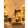 Shein Battery-Operated LED Fairy Lights, 1 Pack Mini Battery-Operated Copper Wire Starry Sky Fairy Lights for Bedroom, Twinkle Lights String Lights for Mason Jars, Waterproof Firefly Lights for DIY Party, Christmas, Parties, Weddings, Table Centerpieces, Decoration, Valentine's Day Decoration Warm White Ljusslinga 30 Lampor