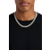 Cernucci Iced Cuban Link Chain 8mm - Silver/Transparent