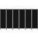 vidaXL 320730 Black Room Divider 300x180cm