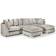 Snugg London U Shape Scatter LIght Beige Sofa 330cm