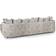 Snugg London U Shape Scatter LIght Beige Sofa 330cm