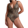 Hunkemöller Luxe Animalia Shaping Bathingsuit - Brown