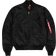 Alpha Industries MA 1 VF NASA Vintage Fit Bomber Jacket - All Black