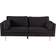 Venture Design Boom Black Soffa 203cm 3-sits