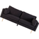 Venture Design Boom Black Soffa 203cm 3-sits