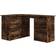 vidaXL Corner Smoked Oak Skrivebord 100x145cm