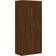 vidaXL Engineered Wood Brown Oak Wardrobe 90x200cm