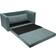 Miliboo Leon Grey Green Sofa 147cm 2 Seater