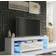 ManoMano Aria White TV Bench 160x45cm