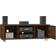 vidaXL 342621 Brown Oak TV-bänk 120x35cm