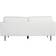 Venture Design Boom White Sofa 203cm 3 personers