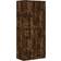 vidaXL Engineered Wood Smoked Oak Wardrobe 90x200cm