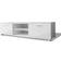 vidaXL 243041 High Gloss White TV Bench 120x35cm