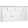 vidaXL Panama Range Blanco Sideboard 135x80cm