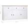 vidaXL Panama Range Blanco Sideboard 135x80cm