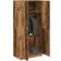 vidaXL Engineered Wood Old Wood Wardrobe 90x200cm