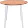 vidaXL MDF White/Natural Spisebord 90cm