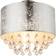 Globo Lighting Amy I Silver Deckenfluter ∅ 40cm