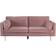 Venture Design Boom Pink Sofa 203cm 3-seter