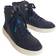 White Stuff Leather Suede Hi Top W - Blue