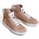 White Stuff Leather Suede Hi Top W - Light Pink