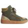 White Stuff Leather Suede Hi Top W - Khaki Green