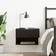 vidaXL 862734 Black Oak Sengebord