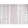 vidaXL Washable White, Black 120x180cm