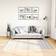 vidaXL Washable White, Black 120x180cm