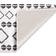vidaXL Washable White, Black 120x180cm
