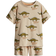 H&M Printed Jersey Pyjamas - Beige/Dino Dreamin (1271570002)