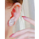 Shein 1 Pair Elegant Pink Cubic Zirconia Stud Earrings For Women For Wedding Engagement Anniversary Party Jewelry Valentine's Day Gift
