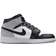 Nike Air Jordan 1 Mid GS - White/Light Smoke Grey/Black