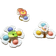 Shein 3 Pcs Suction Cup Spinner Toys, Baby Toy,Baby Essentials, Spinning Toys For Toddlers 1-3,Baby Toys,Bath Toys Sensory Toys Early Education Toys Bathtub Toy Dining Chairs Toys, Birthday Gifts For Baby Boy Girl, Suitable For Daily Use Of Babies
