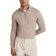 Reiss Blackhall Merino Wool Half Zip Jumper - Wheat Melange