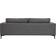 Venture Design Bolero Grey Sofa 215cm 3 Seater