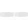 vidaXL 800319 High Gloss White Bedside Table 30x40cm 2pcs