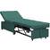 vidaXL Extendable Dark Green Sofa 191cm 1 pers.
