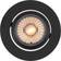 Namron Alfa Downlight WarmDim Matt Black Takplafond ∅ 9.5cm