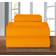Elegant Comfort Luxury Soft Underlakan Orange (259.1x228.6cm)