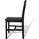 vidaXL 241517 Dark Brown Kitchen Chair 86cm 4pcs