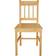 vidaXL 241515 Natural Köksstol 86cm 4st