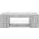 vidaXL Cabinet Led Light Grey Sonoma TV-bänk 90x30cm